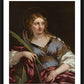 Wall Frame Black, Matted - St. Martina by Museum Art