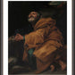 Wall Frame Espresso, Matted - Tears of St. Peter by Museum Art - Trinity Stores