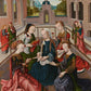 Canvas Print - Mary and Child with Four Holy Virgins by Museum Art