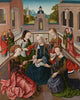 Metal Print - Mary and Child with Four Holy Virgins by Museum Art - Trinity Stores