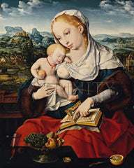 Metal Print - Mary and Child by Museum Art