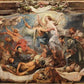 Wall Frame Black, Matted - Victory of Truth over Heresy by Museum Art