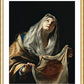 Wall Frame Gold, Matted - St. Veronica with Veil by Museum Art