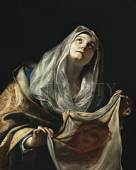 Metal Print - St. Veronica with Veil by Museum Art