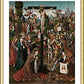 Wall Frame Gold, Matted - Crucifixion by Museum Art - Trinity Stores
