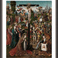 Wall Frame Espresso, Matted - Crucifixion by Museum Art
