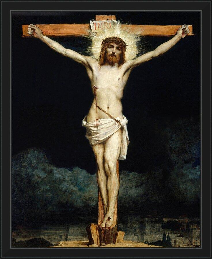 Wall Frame Black - Crucifixion by Museum Art - Trinity Stores