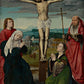 Wall Frame Espresso, Matted - Crucifixion by Museum Art - Trinity Stores