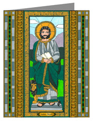 Custom Text Note Card - St. Mark by B. Nippert