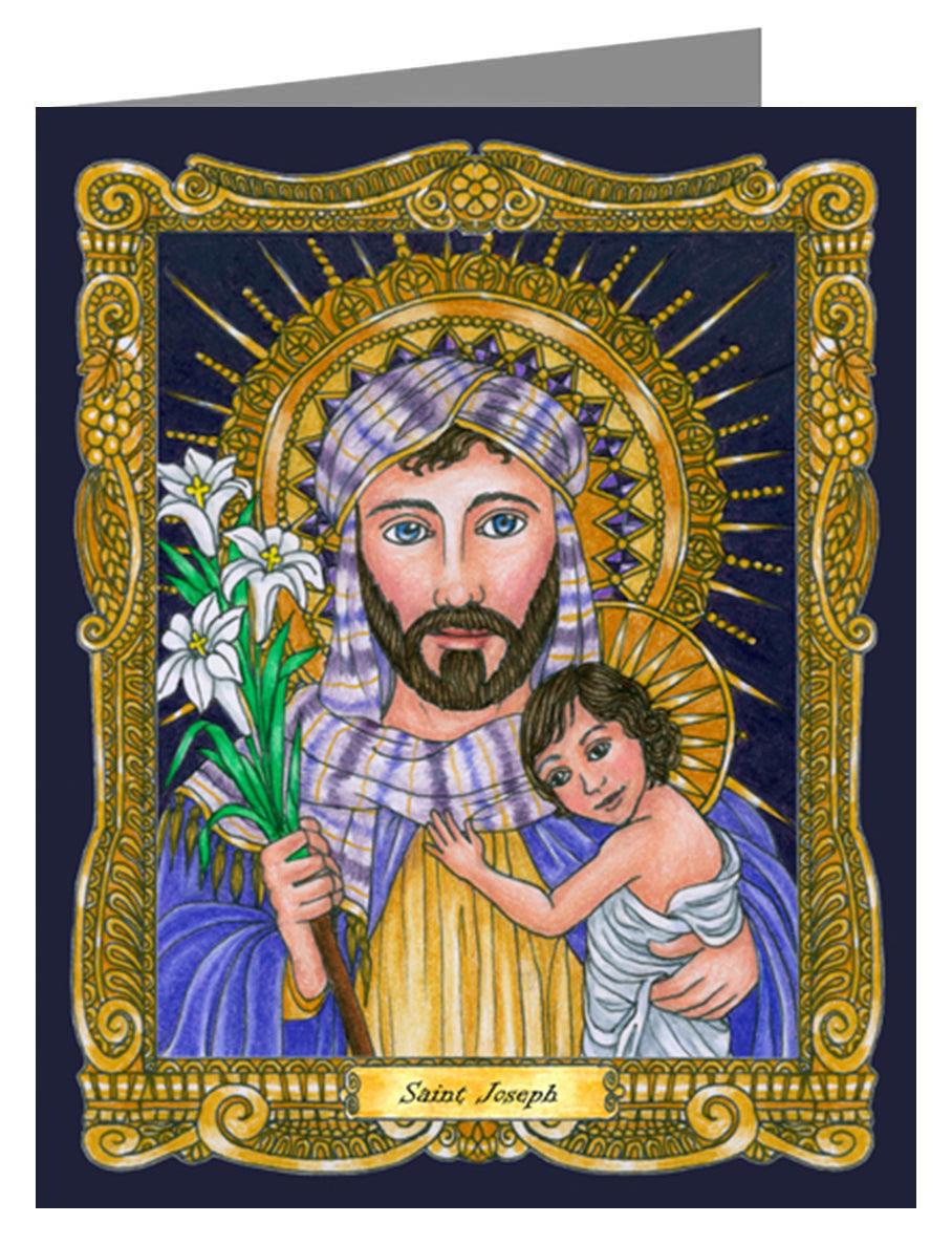 St. Joseph - Note Card Custom Text by Brenda Nippert - Trinity Stores