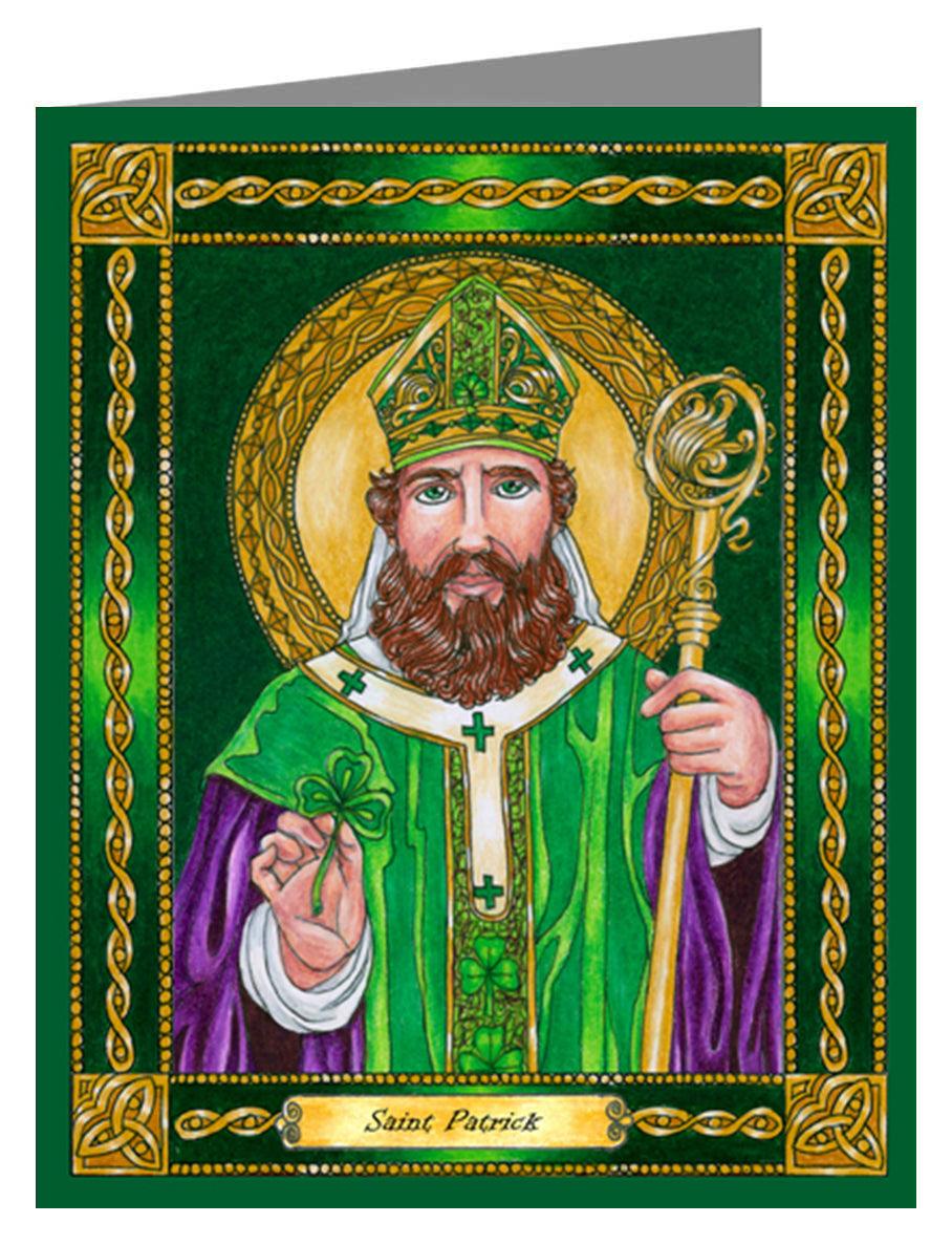 St. Patrick - Note Card Custom Text by Brenda Nippert - Trinity Stores