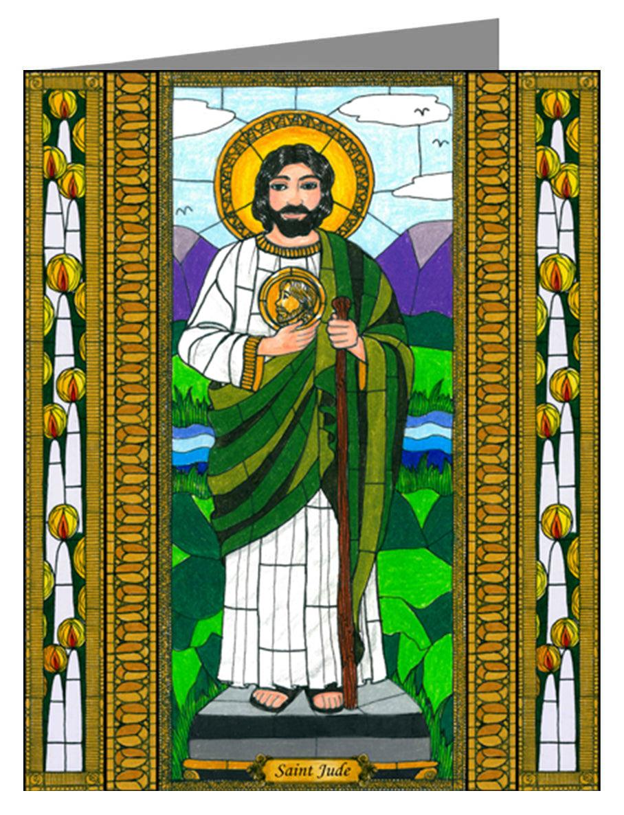St. Jude the Apostle - Note Card Custom Text by Brenda Nippert - Trinity Stores