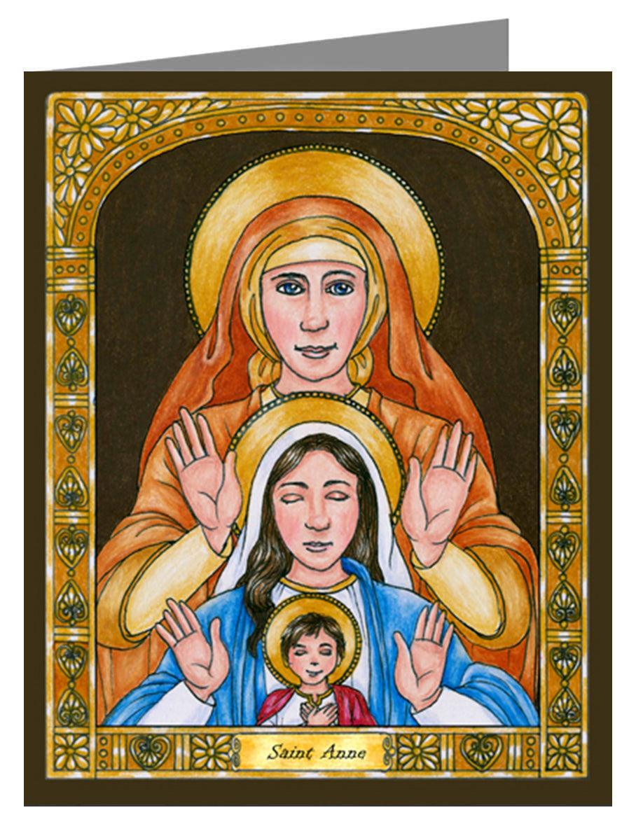 St. Anne - Note Card Custom Text by Brenda Nippert - Trinity Stores