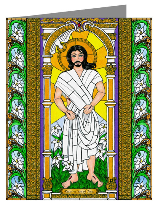 Resurrection of Jesus - Note Card Custom Text