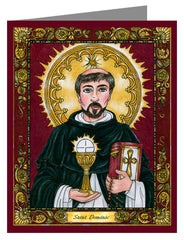 Custom Text Note Card - St. Dominic by B. Nippert