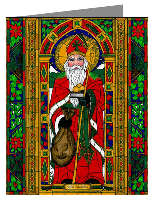 St. Nicholas - Note Card Custom Text by Brenda Nippert - Trinity Stores