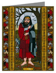 Custom Text Note Card - Judas Iscariot by B. Nippert