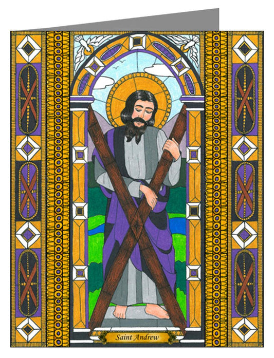 St. Andrew - Note Card Custom Text