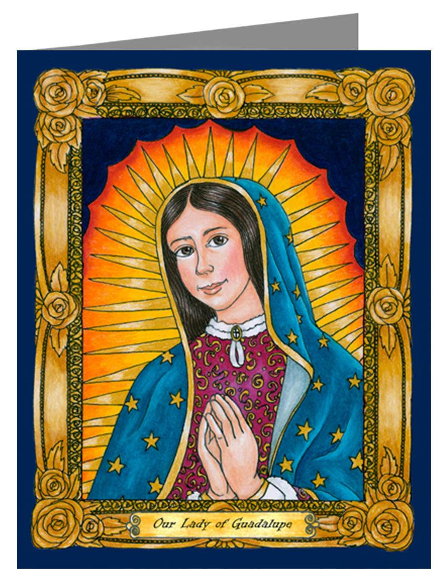 Our Lady of Guadalupe - Note Card Custom Text by Brenda Nippert - Trinity Stores