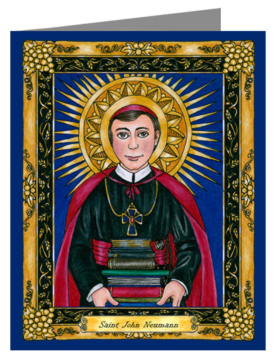 St. John Neumann - Note Card Custom Text by Brenda Nippert - Trinity Stores