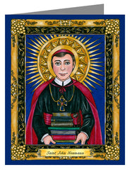 Custom Text Note Card - St. John Neumann by B. Nippert