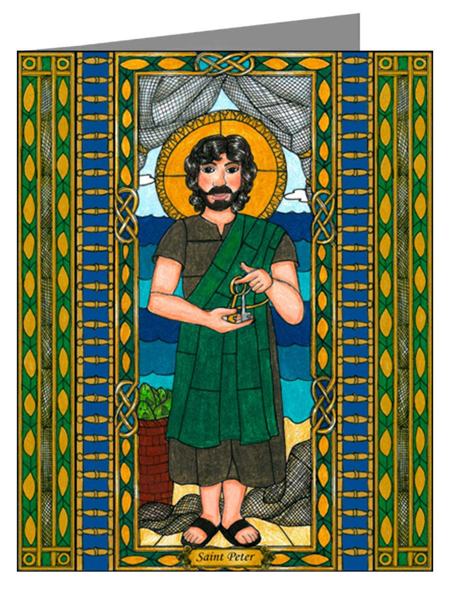 St. Peter - Note Card Custom Text by Brenda Nippert - Trinity Stores