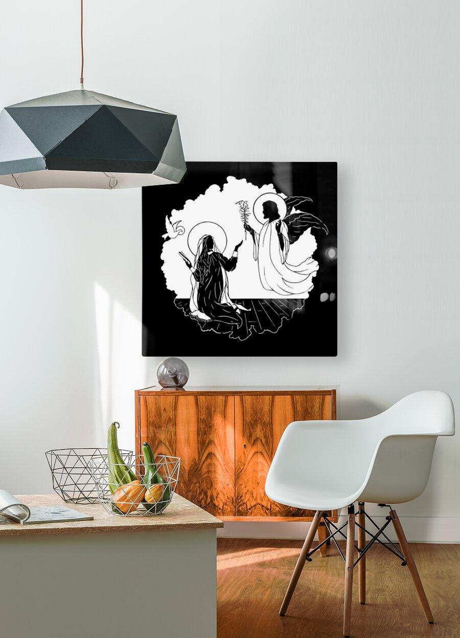 Metal Print - Annunciation by D. Paulos