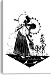 Canvas Print - Apache Madonna by D. Paulos