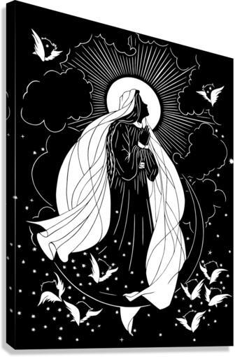 Canvas Print - Assumption into Heaven by D. Paulos