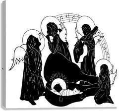 Canvas Print - Babysitters by D. Paulos