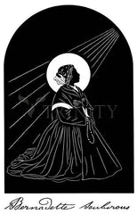 Acrylic Print - St. Bernadette by D. Paulos