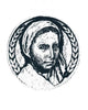 Metal Print - St. Bernadette of Lourdes - Pen and Ink by Dan Paulos - Trinity Stores