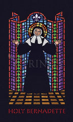 Acrylic Print - St. Bernadette by Dan Paulos