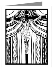 Note Card - Cristo de Chimayó by D. Paulos