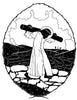 Metal Print - Carrying of the Cross - background view by Dan Paulos - Trinity Stores
