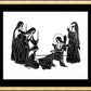 Wall Frame Gold, Matted - St. Bernadette, Death of by Dan Paulos - Trinity Stores