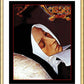 Wall Frame Gold, Matted -  St. Bernadette of Lourdes, Death of by Dan Paulos - Trinity Stores
