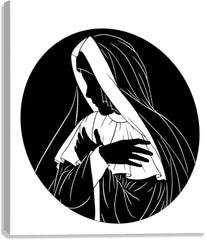 Canvas Print - Mater Dolorosa by D. Paulos