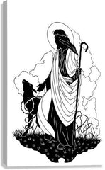Canvas Print - Good Shepherd by D. Paulos