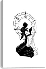Canvas Print - Heaven's Crystal Window by D. Paulos