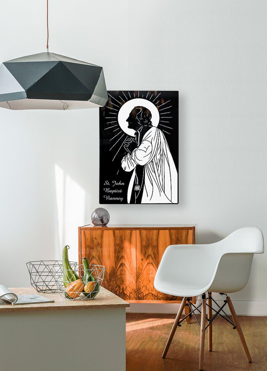 Metal Print - St. John Baptist Vianney by Dan Paulos - Trinity Stores