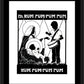 Wall Frame Black, Matted - Little Drummer Boy by Dan Paulos - Trinity Stores