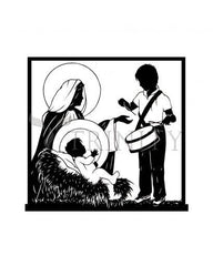 Metal Print - Little Drummer Boy - Detail by D. Paulos