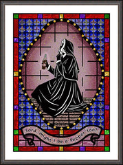 Wall Frame Espresso - Lord, May I Be a Pepper Too? by D. Paulos