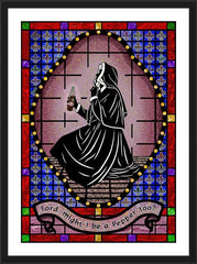 Wall Frame Black - Lord, May I Be a Pepper Too? by D. Paulos