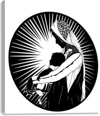 Canvas Print - Our Lady of the Light - ver.2 by D. Paulos