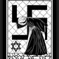 Wall Frame Black, Matted - Our Lady of Auschwitz by D. Paulos