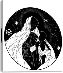 Canvas Print - Our Lady of the Snows by D. Paulos