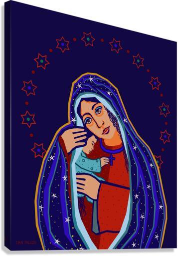 Canvas Print - Madonna and Child by D. Paulos