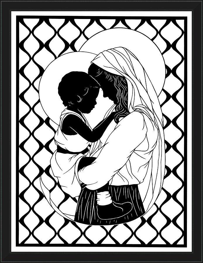 Wall Frame Black - Mother Most Tender - ver.1 by Dan Paulos - Trinity Stores